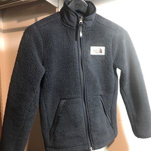 Boys North face Campshire Fleece Full Zip Jacket size 10/12